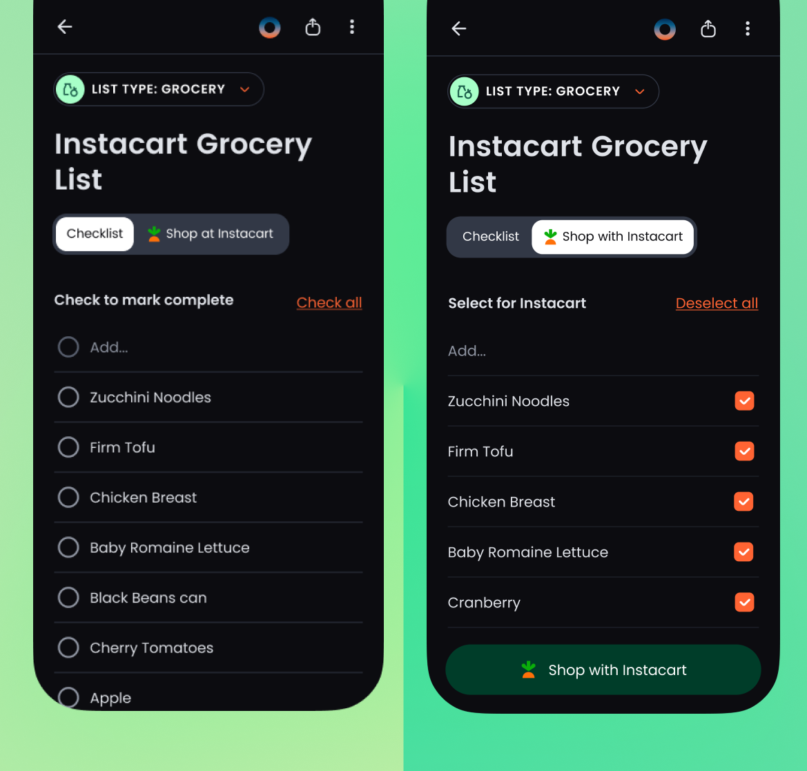 Graphic of a close up of a website depicting an Our Projects page with sample project names and dates.